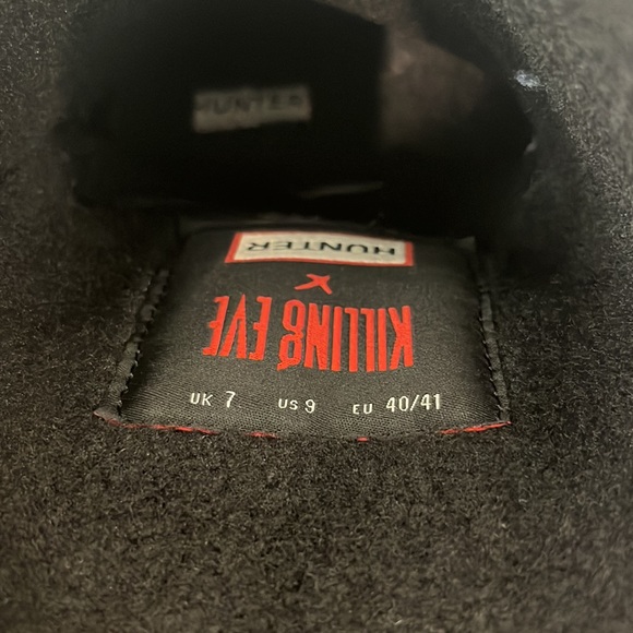 Hunter x “Killing Eve” Limited Edition Rain Boots W9 - Picture 11 of 12